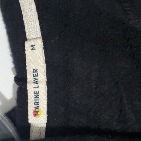 Marine Layer Zip Jacket Lightweight Intuit Logo Medium Stretch - Picture 4 of 11